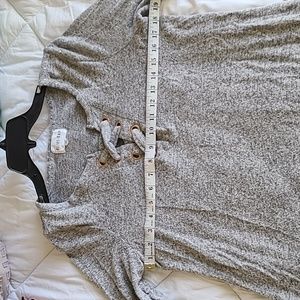 Heathered Grey Super Soft Sweater